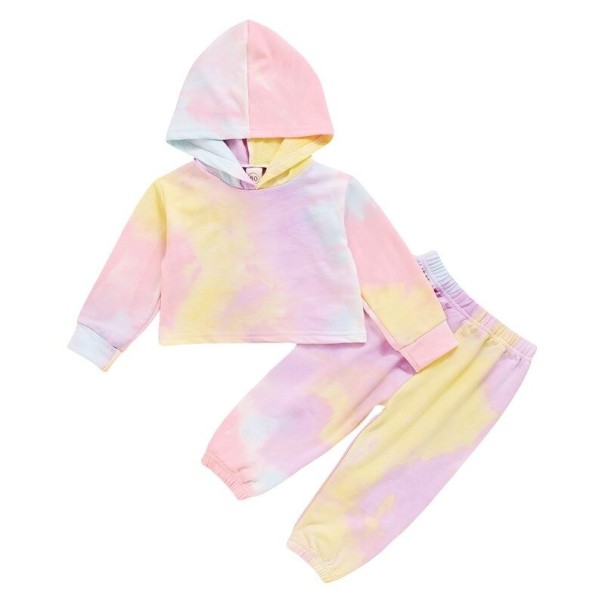 Ensemble de survêtement coloré pour fille 5 A