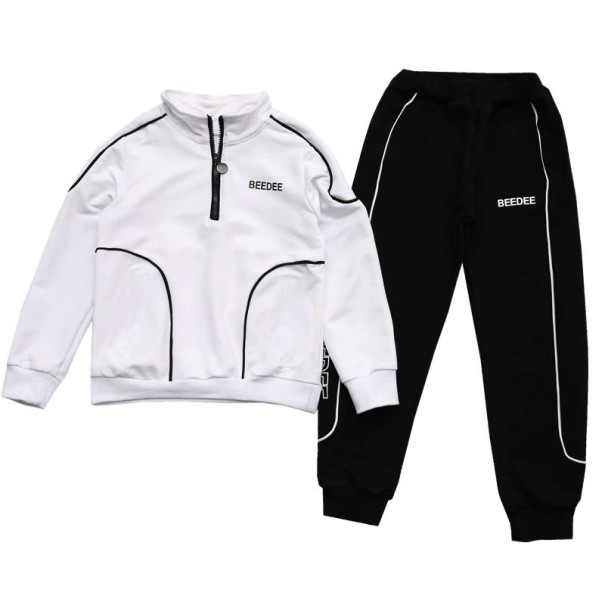 Ensemble de survêtement pour garçon L1648 blanc 12