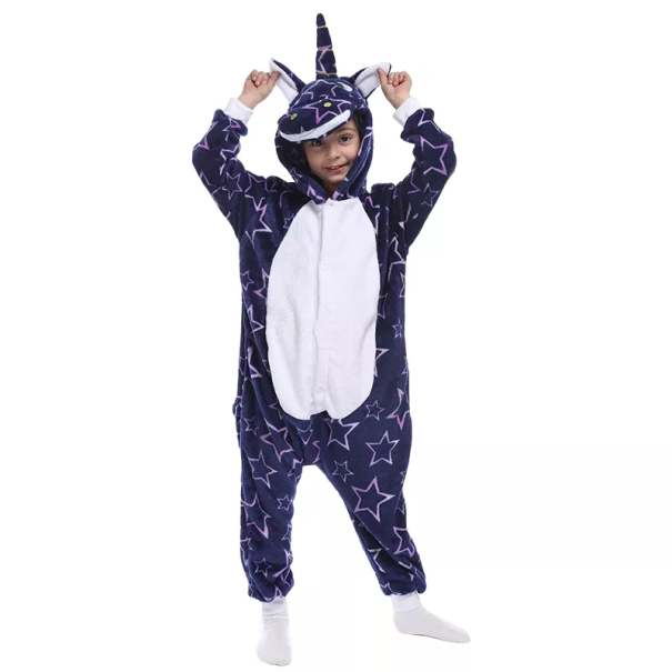 Ensemble pour enfant licorne violet 7-8 ans