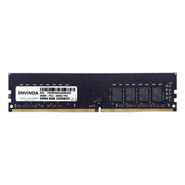 ENVINDA DDR4 8GB 3200MHz DIMM Μνήμη RAM Υπολογιστή 288 PIN 1,2V Ne-ECC Unbuffered Μονάδες PC RAM Συμβατές με Μητρική Πλακέτα 1