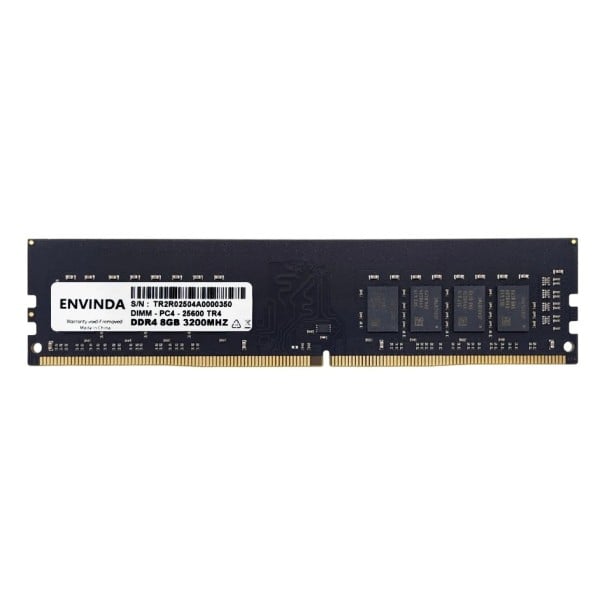 ENVINDA DDR4 8GB 3200MHz DIMM Stationær Computer Hukommelse RAM 288 PIN 1,2V Ne-ECC Unbuffered Moduler PC RAM Kompatibel med bundkort 1