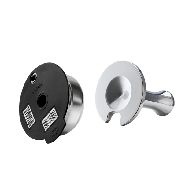 Επαναχρησιμοποιούμενη κάψουλα για αλεσμένο καφέ 180 ml με ταμπέρ Συμβατή με καφετιέρες Tassimo Οικολογική εναλλακτική λύση κάψουλων 1