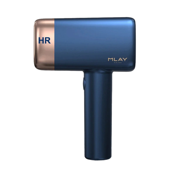 Epilador a laser Máquina de depilação a laser para remoção de pelos Epilador IPL Remoção de pelos Epilador eléctrico sem dor com arrefecimento a gelo Para homens e mulheres azul escuro