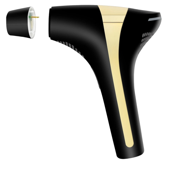 Épilateur Laser Épilateur à laser pour l'élimination des poils Épilateur IPL Appareil indolore pour hommes et femmes noir