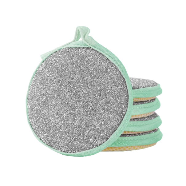 Éponge à vaisselle 5 pcs A4009 vert