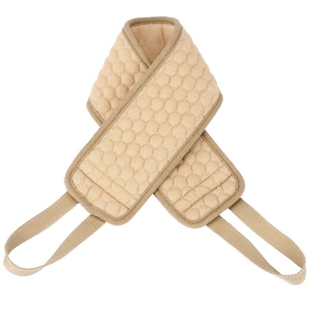 Éponge de bain pour le dos A433 beige