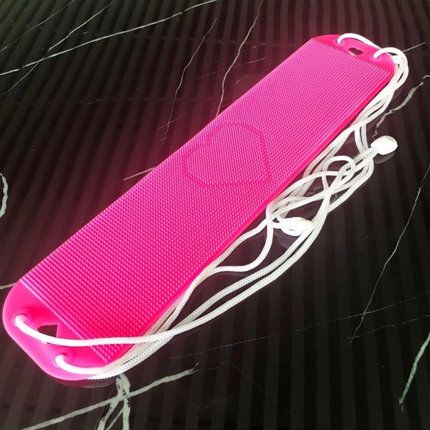 Éponge de massage en silicone pour le dos rose foncé