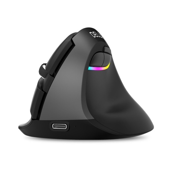 Ergonomická myš Delux M618 Mini černá