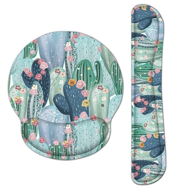 Ergonomická podložka pod myš s podpěrou zápěstí ke klávesnici K2472 4