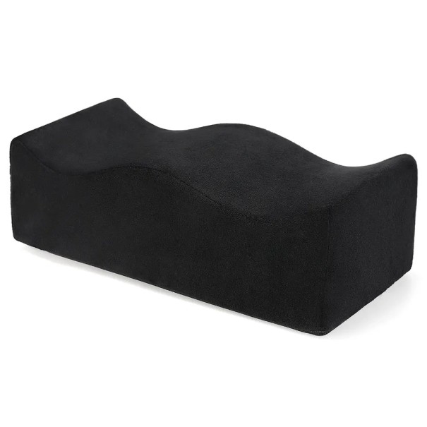 Ergonomisch BBL-zitkussen 42,5 x 20 x 13 cm Polyester stuitbeenkussen Heuplift Taillevormgeving Post-plastische chirurgie Zitkussen Heupen Tailleverlichting zwart