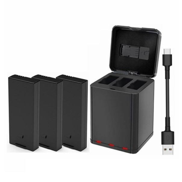 Ersättningsbatteri med laddningsbox för DJI Tello drönare 3