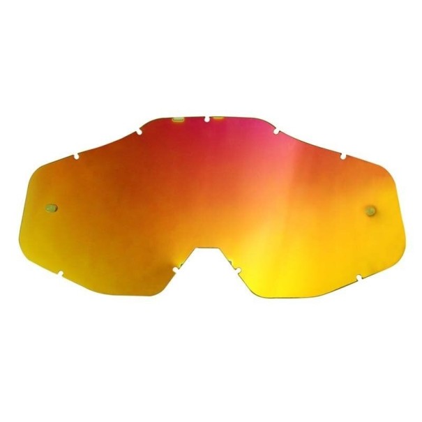 Ersatzglas für Motorradbrillen orange