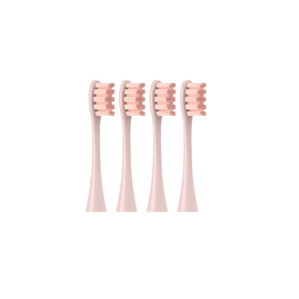 Ersatzköpfe für die Xiaomi Oclean Zahnbürste 4 Stk rosa