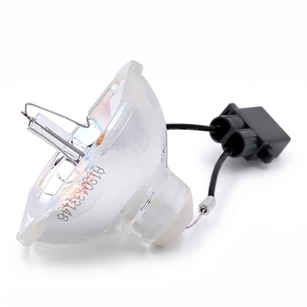 Ersatzlampe für Epson Projektor 230 W Halogenlampe ohne Modul Glasreflektor und schwarzer Stecker Zum Austausch der originalen Lampe im Projektor 1