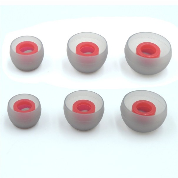 Ersatzstecker für Kopfhörer rot 6 Stück
