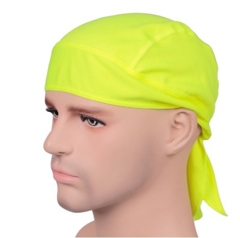 Eșarfă sport pe cap verde deschis