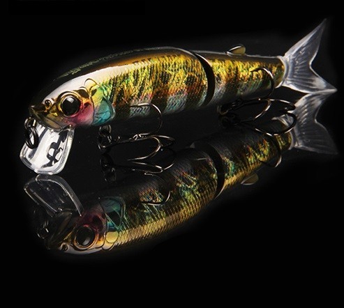 Esca con occhi di pesce 3D J3213 oro