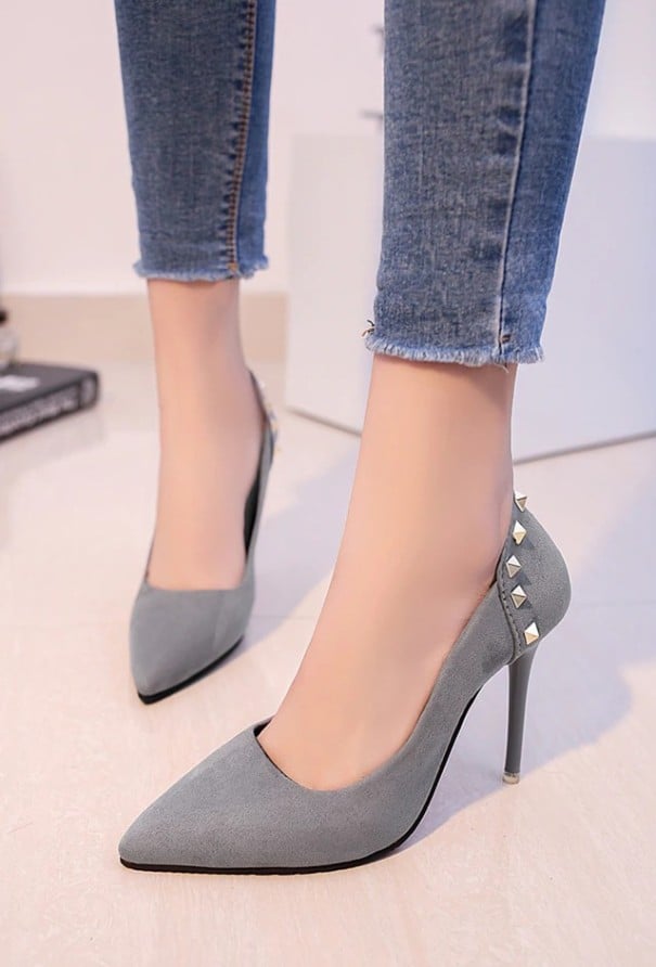 Escarpins pour femmes Amanda gris 39