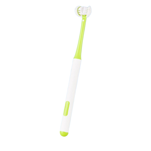 Escova de dentes dupla face T1068 verde claro