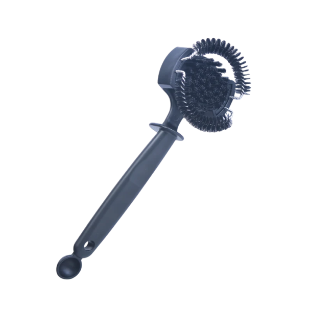 Escova de limpeza para cabeçotes de máquinas de café 51 mm Escova de limpeza profissional para máquinas de café espresso Manutenção do cabeçote de café Ferramenta de barista 1