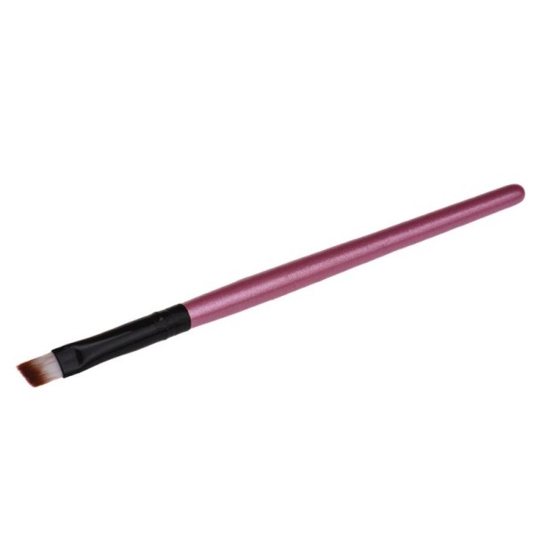 Escova para sobrancelhas rosa