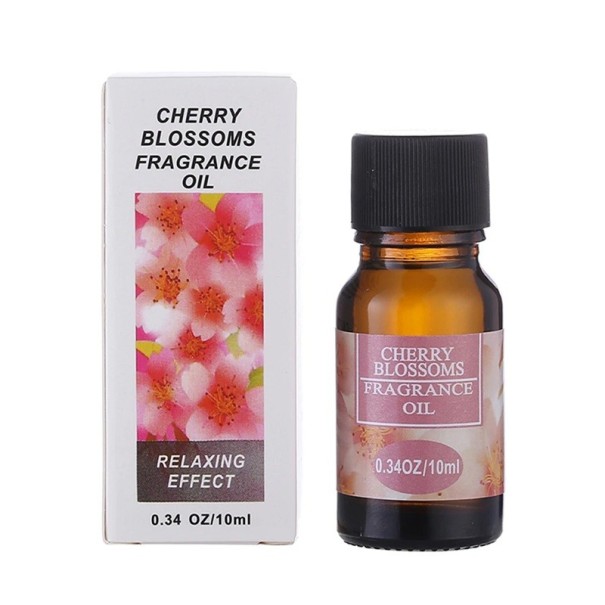 Esenciální olej 10 ml Rozpustný ve vodě Aroma olej pro difuzér a zvlhčovač vzduchu Přírodní vůně Relaxace Domácí aromaterapie Cherry Blossom
