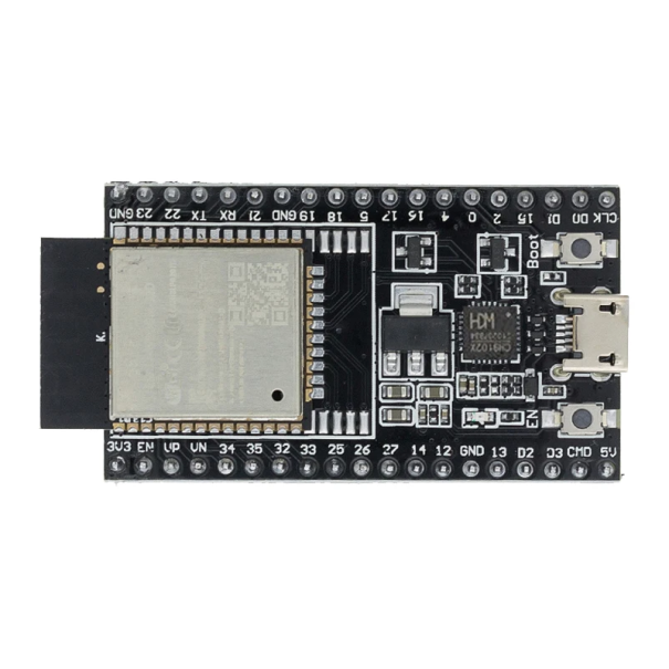 ESP32-32D 38Pin Fejlesztői Tábla Micro USB Csatlakozóval WiFi és Bluetooth Dual Core Processzorral Arduino IoT Projektekhez