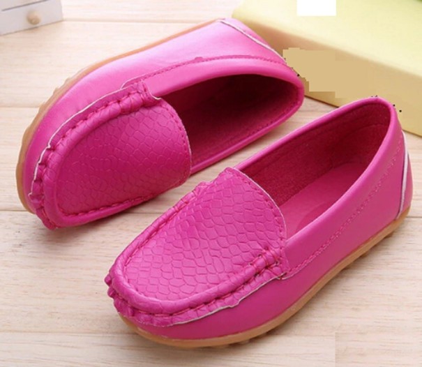 Espadrile pentru copii roz închis 22