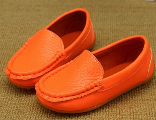 Espadrilles pour enfants orange 21