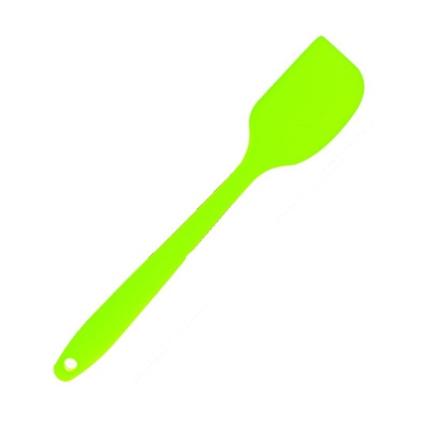 Espátula de cocina verde neón S