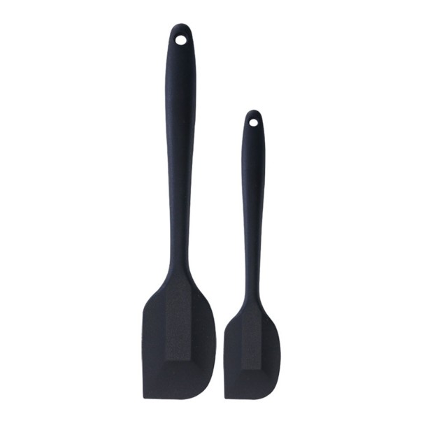 Espátulas de silicona 2 uds. negro