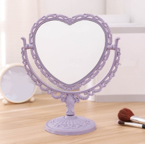Espejo de mesa T1846 morado claro