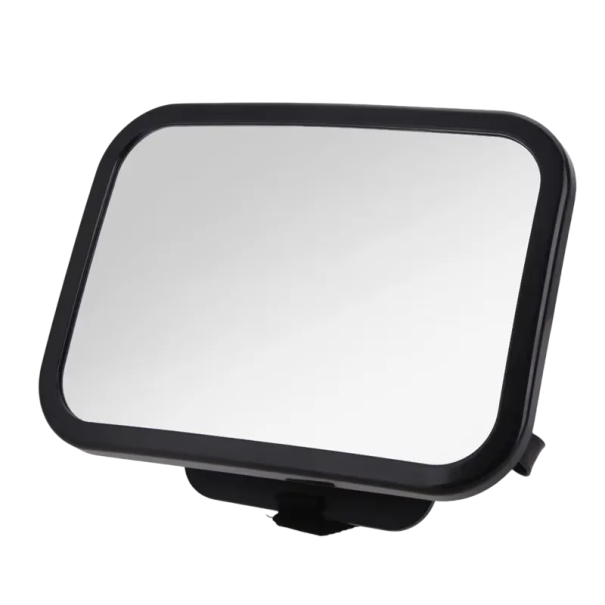 Espejo retrovisor para coche infantil 24,5x17,5 cm Espejo reposacabezas rectangular regulable Control de seguridad Visión amplia 1