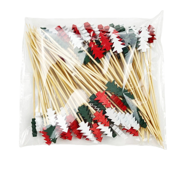 Espetinhos de Natal 100 unid 1