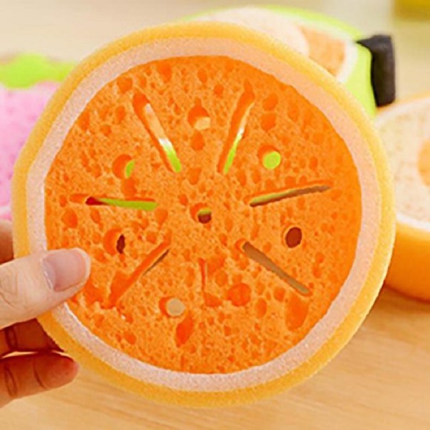 Esponja con motivos de frutas 1