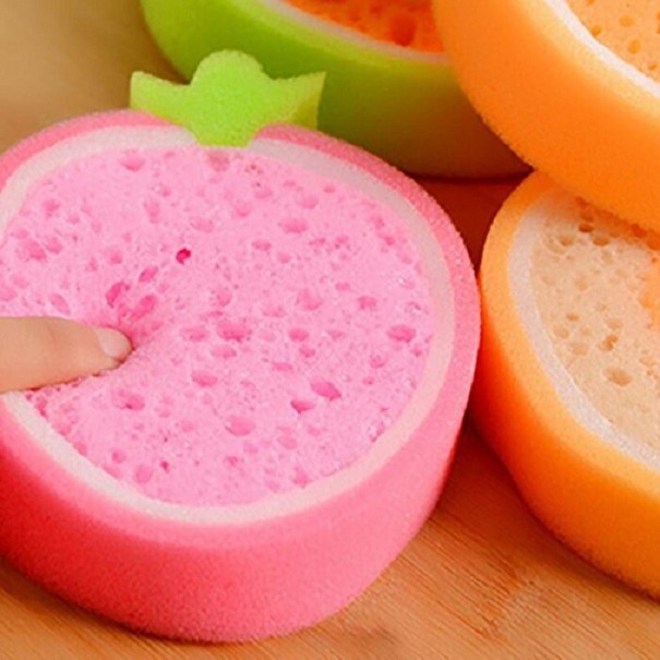 Esponja con motivos de frutas 3