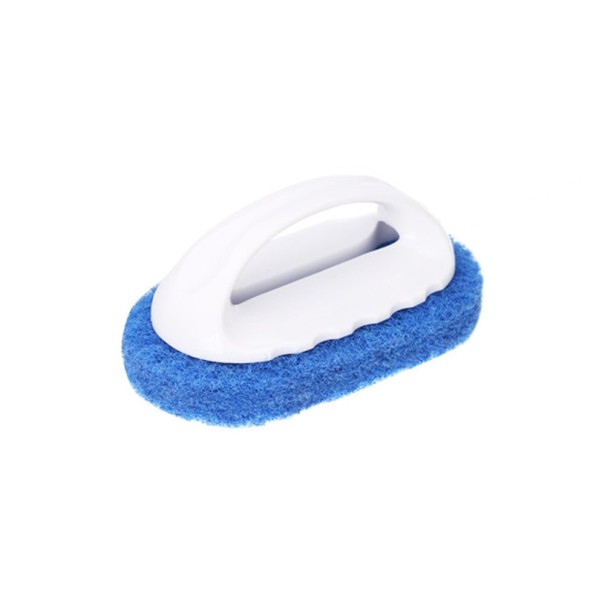 Esponja de cocina para lavar con mango J1354 azul