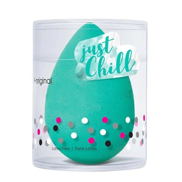 Esponja de maquillaje de calidad J3048 verde