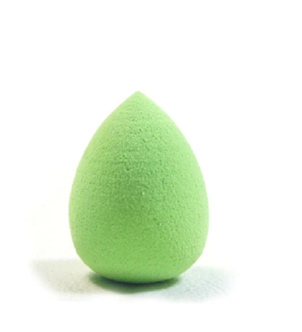 Esponja de maquillaje de espuma verde