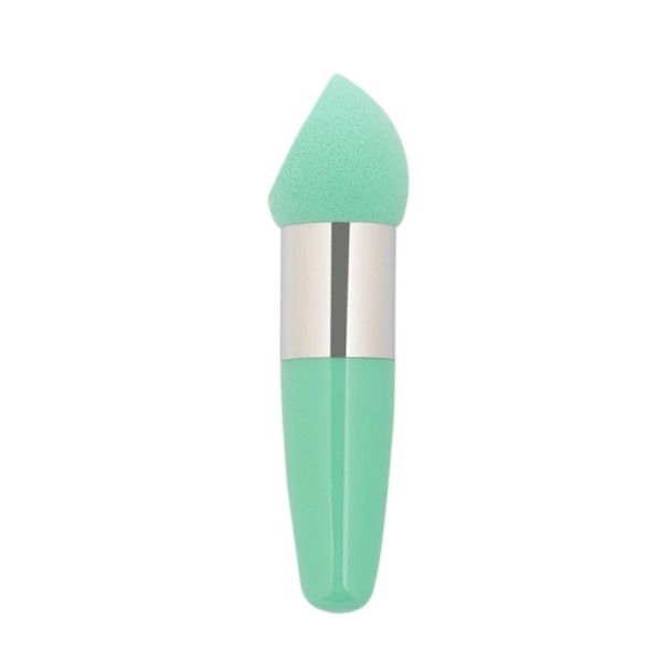 Esponja de maquillaje en pincel J2906 verde