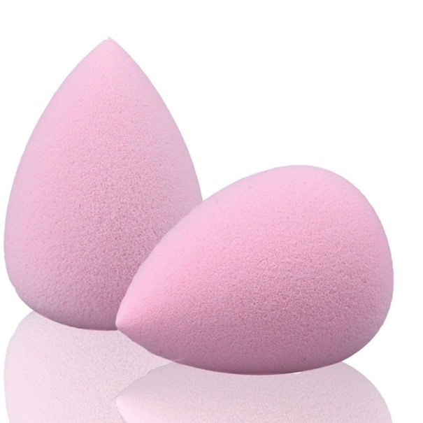 Esponja de maquillaje profesional - 2 uds. rosa