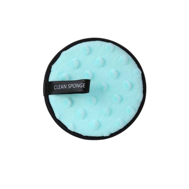 Esponja limpiadora facial azul claro