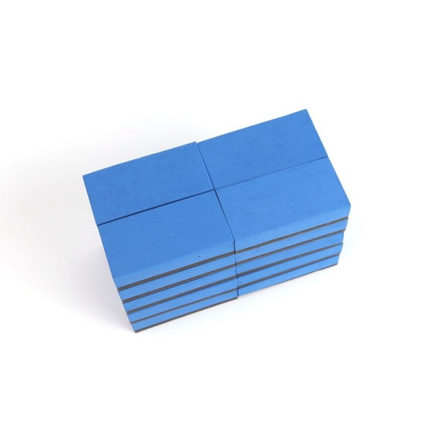 Esponja para pulir coches 20 uds. azul