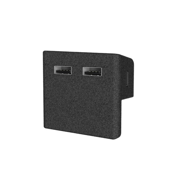 Estación de acoplamiento YZ Glove Box para Tesla Model 3 Highland 2024 2025 y Model Y Juniper Cargador Rápido Hub USB 4 Adaptador Divisor 1