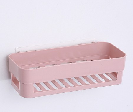Estantería de pared para baño J2581 rosa