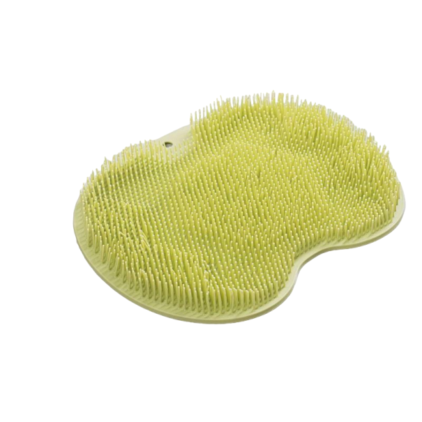 Esterilla de masaje para ducha 23 x 30 cm verde