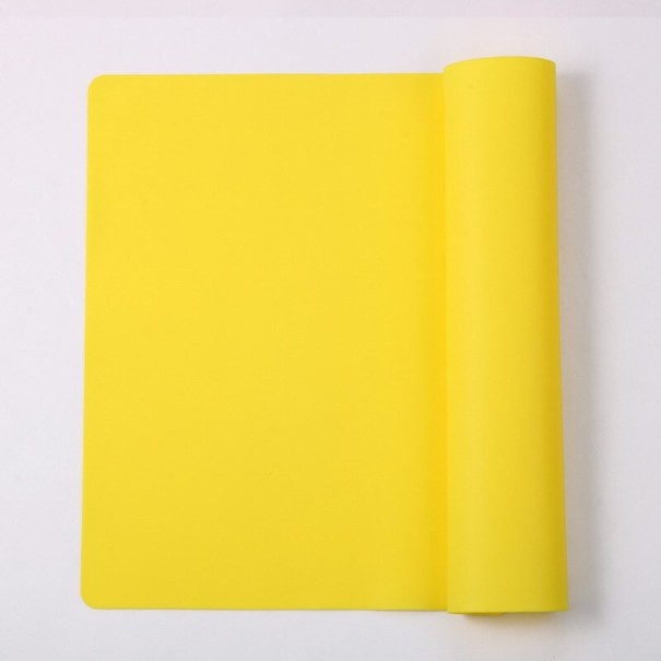 Esterilla de silicona para hornear 40 x 30 cm amarillo