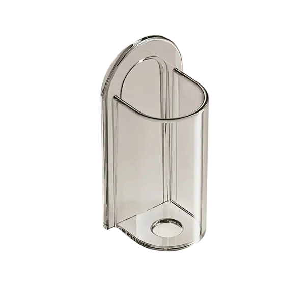 Estojo de viagem transparente para escova de dentes 20x4x5,2 cm Recipiente portátil para escovas Tampa de plástico Acessório de viagem higiénico 1