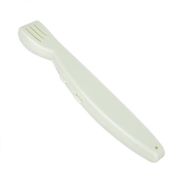 Estojo para escova de dentes em forma de peixe verde