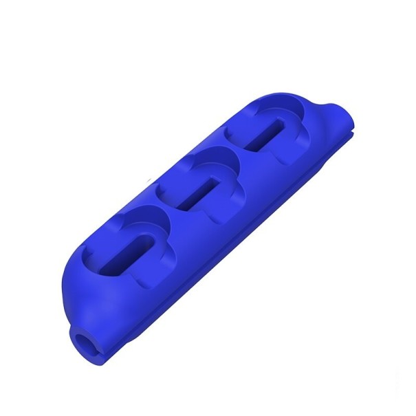 Estojo portátil para conectores magnéticos azul